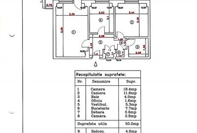 Apartament cu 2 camere decomandat în Basarabia - 1