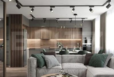 Apartament cu 3 camere decomandat în Tractorul - 3