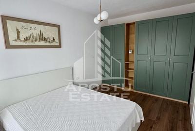 Apartament cu 2 camere semidecomandat, mobilat în Giroc