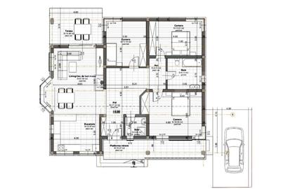 Casă individuală cu 4 camere cu Teren 500 Mp în Corușu - 1