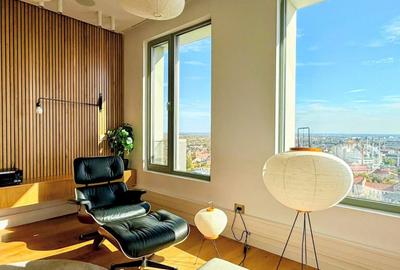 Penthouse cu 4 camere, mobilat în Central - 8