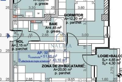 Apartament cu 2 camere în Central - 2
