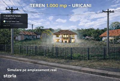 Teren de 1000 mp, în Miroslava - 2