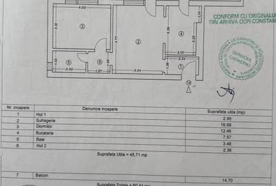 Apartament cu 2 camere semidecomandat în Gara - 12
