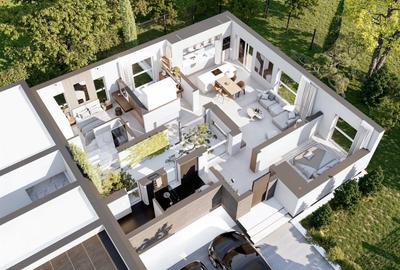 Duplex cu 4 camere cu Teren 404 Mp în Ciarda Roșie - 15