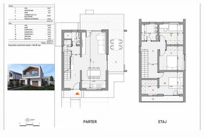 *Vila Bucium-Visan* - 650mp teren - *toate utilitatile* - 7