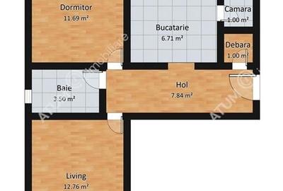 Apartament cu 2 camere si balcon din zona Strand din Sibiu - 5