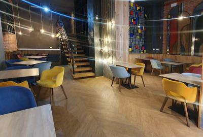 Spatiu comercial restaurant la cheie, utilat si mobilat, terasa, Calea Victoriei - 6