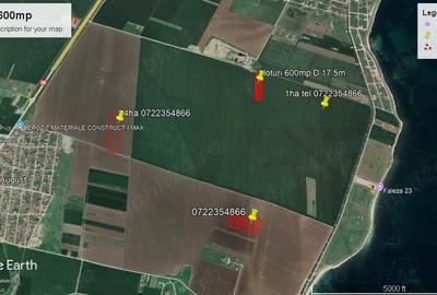 Teren de 600 mp, în 23 August - 1