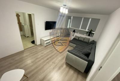 2 camere vis a vis de City Park Mall, aer conditionat, centrala, balcon generos