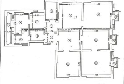 Apartament cu 6 camere decomandat în Central - 3
