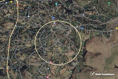 Teren Feleacu, 1437 mp, Zona Pe DEAL - Valea Manastirii, intre case - 2