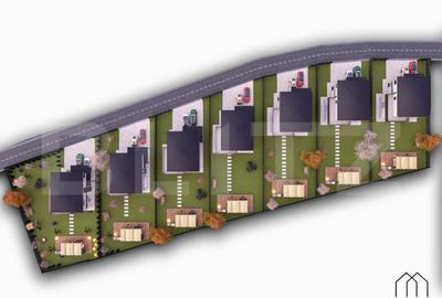 Teren cu autorizatie de constructie, 4400 mp, utilitati, zon - 6