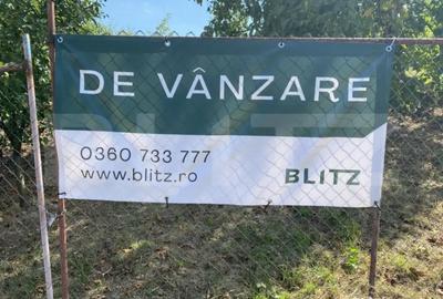 Teren de 1500 mp, în Aghireș - 8