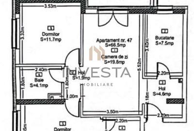 Apartament 3 camere, 67 mp utili in Park Lake! - 2
