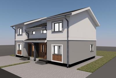 Duplex cu 3 camere cu Canalizare în Moșnița Nouă - 12