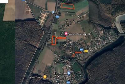 Teren de 1575 mp, în Bălteni - 2