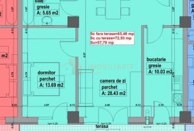 Apartament cu 2 camere în Republicii - 5