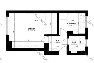 Garsonieră decomandată în Sala Palatului - 7