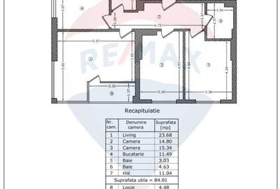 NOU! Apartament superb 3 camere Timpuri Noi - Mihai Bravu Metrou - 21