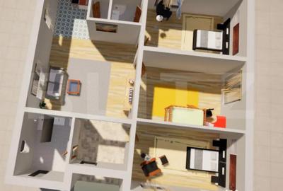 Casă cu 4 camere cu Teren 500 Mp în Tărlungeni