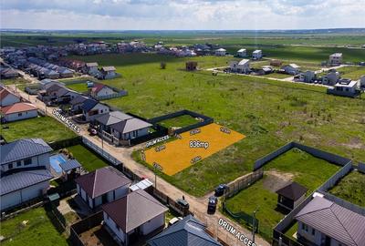 Berceni, Sf Ana, teren intravilan 836 mp, Stb 3 min, deschidere 17 ml - 7