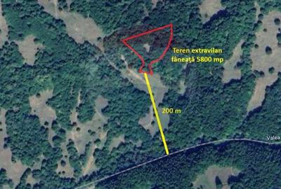 Teren extravilan de 5800 mp, în Dălghiu