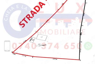 Teren de 3615 mp, în Nicolae Bălcescu - 1
