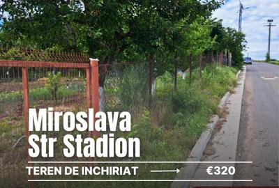 Teren construcție, în Miroslava