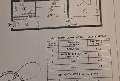 Apartament cu 2 camere semidecomandat în Chiajna - 2