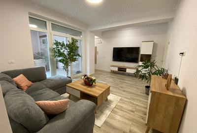 Apartament | 3 Camere, 2 Bai, 1 Bucatarie | Terasa 58 mp | Complet Utilat | Parcare | Centrala | AC - 1