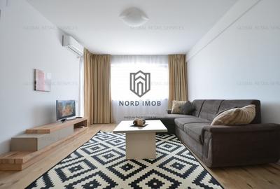 Apartament cu 3 camere semidecomandat, mobilat în Băneasa - 9