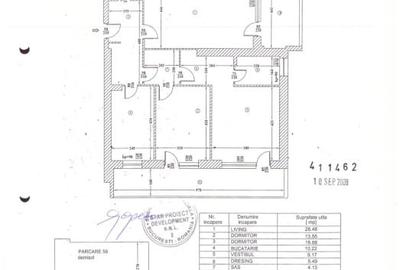 Apartament 3 camere-120 mp,2 balcoane,parcare,boxa,an 2009,mobilat-agentie - 14