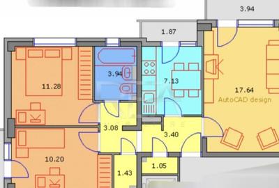 3 camere ,7/10, Politehnica-Str. Arinii Dornei. 3 camere ,7/10, Politehnica-Str. Arinii Dornei. - 3
