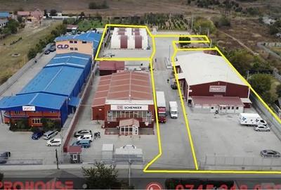 Spațiu industrial, 1641 mp în Izvoare