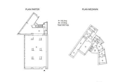 Spațiu comercial, de 263 mp, în - 1