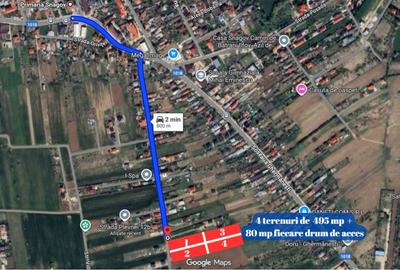 Terenuri de vanzare Snagov, Ghermanesti pentru casa cu utilitati - 3