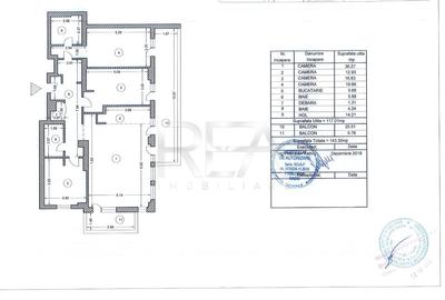 Apartament cu 4 camere decomandat, mobilat în Pipera - 19
