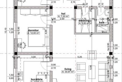Casă cu 4 camere în Geamăna - 1