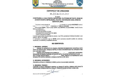 Teren de 9414 mp, în Central