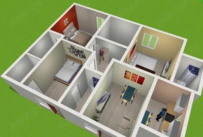 Apartament cu 3 camere decomandat în Central - 10