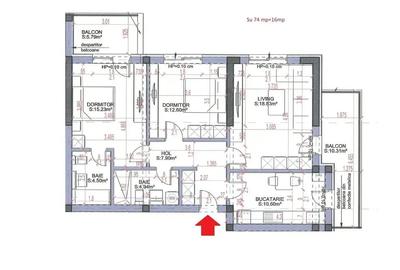 Apartament 3 Camere Oferta | Bucatarie Inchisa | Metrou Nicolae Teclu Apartament 3 Camere Oferta | Bucatarie Inchisa | Metrou Nicolae Teclu - 3