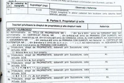 Teren de 8100 mp, în Dumești - 4