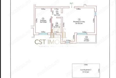Apartament 2 camere / Zona Lidl giroc - 1