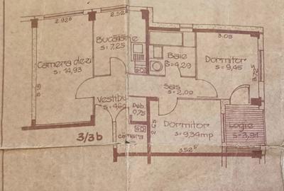 Apartament cu 3 camere decomandat în Central - 1
