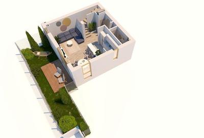 Duplex cu 4 camere cu Teren 200 Mp în Odăile - 8