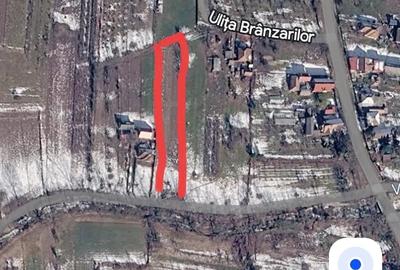 Teren de 2380 mp, în Mălureni