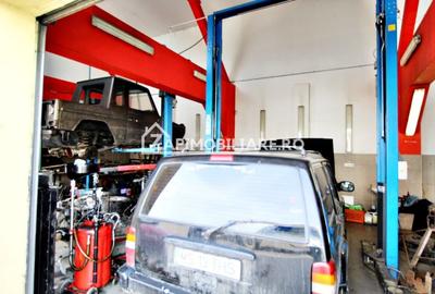 Boxă pentru service auto cu elevator - 3