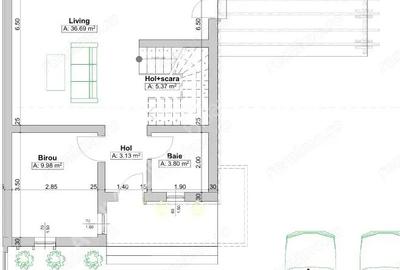 Casă cu 4 camere în Veterani - 12