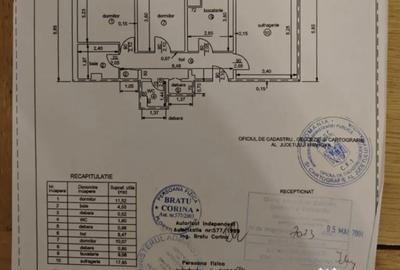 Apartament cu 3 camere decomandat în Paltiniș